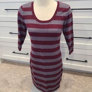 Levis bodycon knitted shirt dress